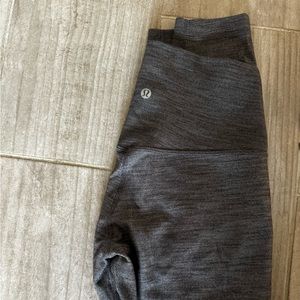Grey align woven pants
